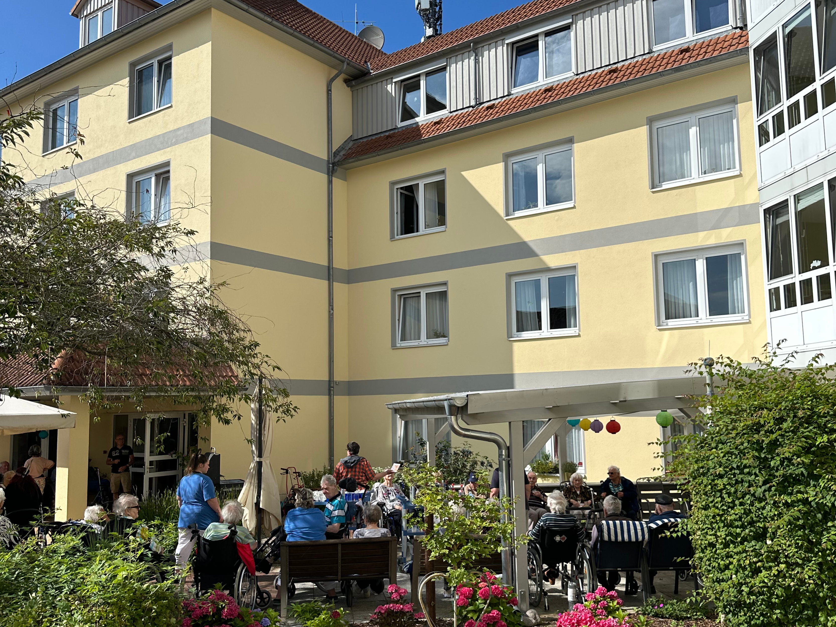 Der Wilde Westen zu Besuch im "Lindenhof" Sommerfest im "Lindenhof"