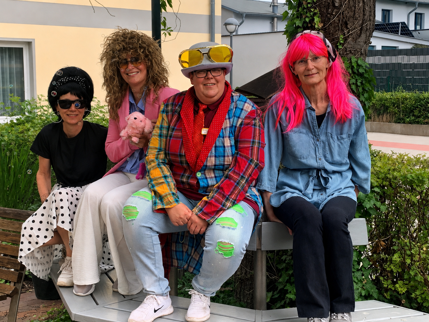 Schlager an, Alltag aus.